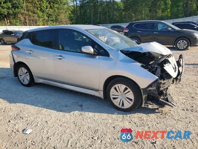 Czwarte zdjęcie samochodu z boku: 2022 NISSAN LEAF S VIN:1N4AZ1BV3NC560955 - miniatura