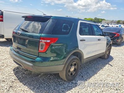 Trzecie zdjęcie samochodu z tyłu: 2013 FORD EXPLORER POLICE INTERCEPTOR VIN:1FM5K8AR6DGA51474 - miniatura