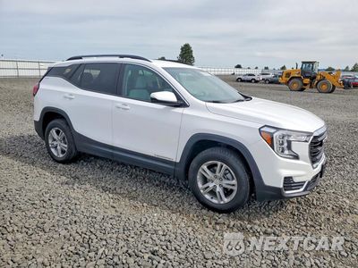 Czwarte zdjęcie samochodu z boku: 2023 GMC TERRAIN SLE VIN:3GKALTEGXPL238166 - miniatura