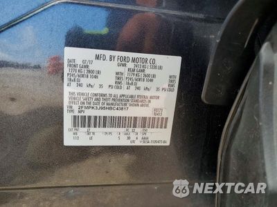 Zdjęcie 13 z 13 samochodu: 2017 FORD EDGE SEL VIN:2FMPK3J95HBC43817 - miniatura