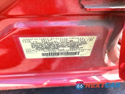 Zdjęcie 13 z 13 samochodu: 2012 NISSAN SENTRA 2.0 VIN:3N1AB6AP5CL744703 - miniatura