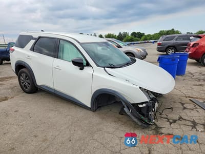 Czwarte zdjęcie samochodu z boku: 2024 NISSAN PATHFINDER S VIN:5N1DR3AA2RC249469 - miniatura