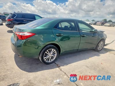 Trzecie zdjęcie samochodu z tyłu: 2014 TOYOTA COROLLA LE PLUS VIN:5YFBURHE3EP009533 - miniatura