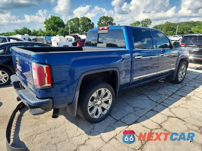 Trzecie zdjęcie samochodu z tyłu: 2016 GMC SIERRA K1500 DENALI VIN:3GTU2PEC0GG279334 - miniatura