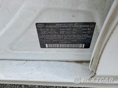 Zdjęcie 12 z 12 samochodu: 2013 HYUNDAI SONATA LIMITED 2.0T VIN:5NPEC4AB1DH723689 - miniatura