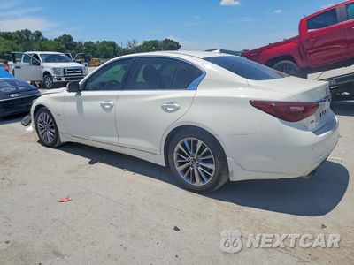 Drugie zdjęcie samochodu z przodu: 2018 INFINITI Q50 3.0T LUXE VIN:JN1EV7AR9JM434329 - miniatura