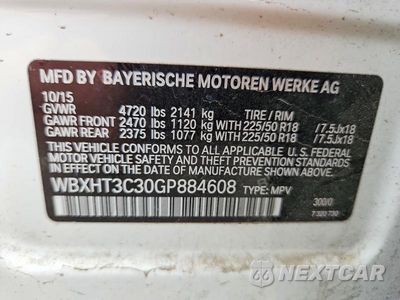 Zdjęcie 12 z 12 samochodu: 2016 BMW X1 XDRIVE28I VIN:WBXHT3C30GP884608 - miniatura