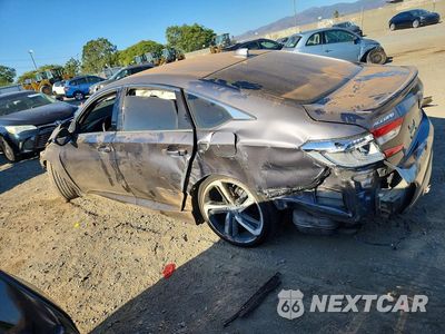 Drugie zdjęcie samochodu z przodu: 2019 HONDA ACCORD SPORT VIN:1HGCV1F35KA098589 - miniatura