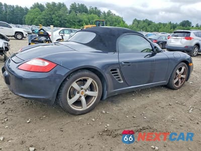 Trzecie zdjęcie samochodu z tyłu: 2007 PORSCHE BOXSTER VIN:WP0CA29867U710716 - miniatura