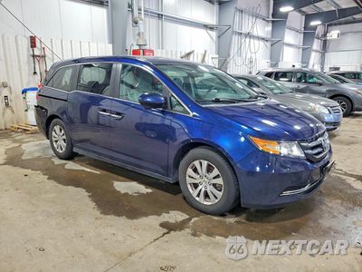 Czwarte zdjęcie samochodu z boku: 2016 HONDA ODYSSEY EXL VIN:5FNRL5H63GB131827 - miniatura