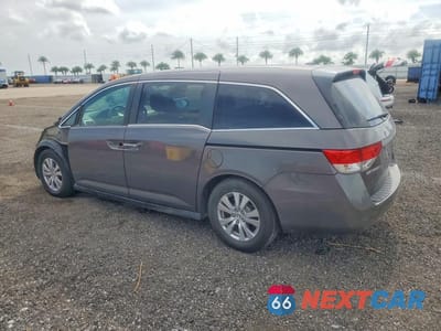 Drugie zdjęcie samochodu z przodu: 2016 HONDA ODYSSEY EXL VIN:5FNRL5H63GB059592 - miniatura