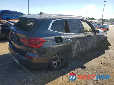 Trzecie zdjęcie samochodu z tyłu: 2021 BMW X3 XDRIVE30I VIN:5UXTY5C08M9F65226 - miniatura