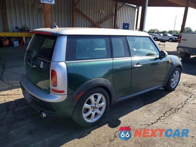 Trzecie zdjęcie samochodu z tyłu: 2008 MINI COOPER CLUBMAN VIN:WMWML33588TN67159 - miniatura