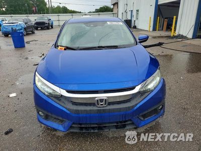 Piąte zdjęcie samochodu w środku: 2016 HONDA CIVIC TOURING VIN:19XFC1F96GE002298 - miniatura