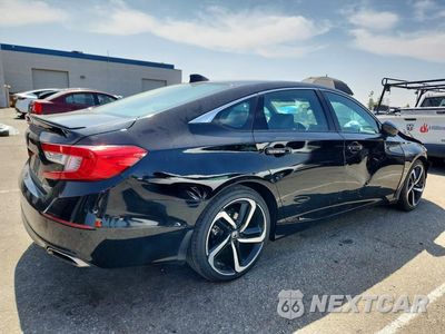 Trzecie zdjęcie samochodu z tyłu: 2022 HONDA ACCORD SPORT VIN:1HGCV1F36NA081742 - miniatura