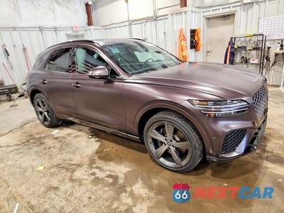 Czwarte zdjęcie samochodu z boku: 2023 GENESIS GV70 VIN:KMUMADTB1PU097261 - miniatura
