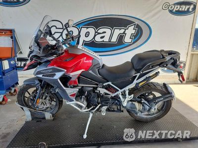 Trzecie zdjęcie samochodu z tyłu: 2024 TRIUMPH MOTORCYCLE TIGER 1200 GT EXPLORER VIN:SMTP24V45RTBT5468 - miniatura