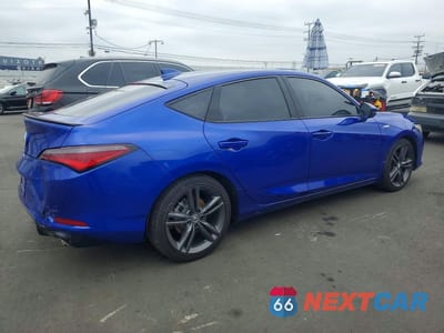 Trzecie zdjęcie samochodu z tyłu: 2025 ACURA INTEGRA A-SPEC TECH VIN:19UDE4H61SA007668 - miniatura