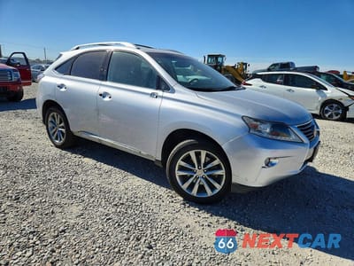 Czwarte zdjęcie samochodu z boku: 2013 LEXUS RX 450H VIN:JTJBC1BAXD2438298 - miniatura