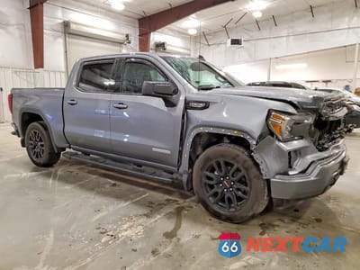 Czwarte zdjęcie samochodu z boku: 2021 GMC SIERRA K1500 ELEVATION VIN:3GTU9CED1MG466719 - miniatura