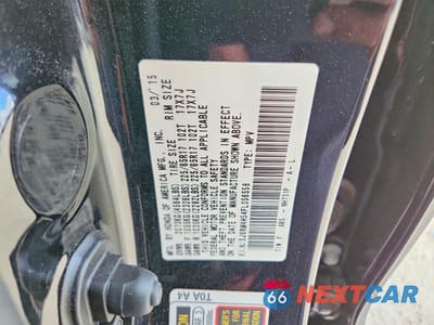 Zdjęcie 12 z 12 samochodu: 2015 HONDA CR-V EX VIN:5J6RM4H54FL056558 - miniatura