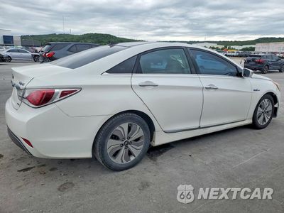 Trzecie zdjęcie samochodu z tyłu: 2013 HYUNDAI SONATA HYBRID VIN:KMHEC4A48DA050193 - miniatura