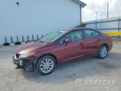 2012 HONDA CIVIC EX 2HGFB2F84CH537243 - główne zdjęcie licytacji z USA - miniatura