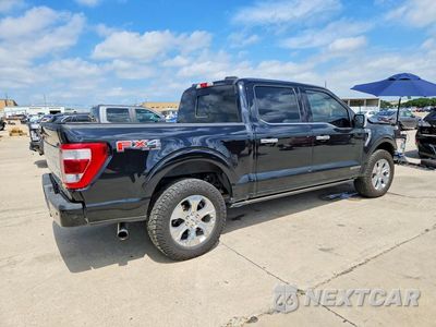 Trzecie zdjęcie samochodu z tyłu: 2021 FORD F150 SUPERCREW VIN:1FTFW1ED4MFB86235 - miniatura