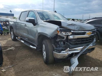 Czwarte zdjęcie samochodu z boku: 2025 CHEVROLET SILVERADO K1500 LT-L VIN:1GCPKKEKXSZ325283 - miniatura