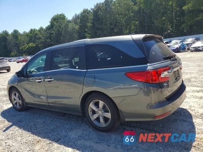 Drugie zdjęcie samochodu z przodu: 2019 HONDA ODYSSEY EXL VIN:5FNRL6H71KB025934 - miniatura