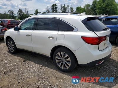 Drugie zdjęcie samochodu z przodu: 2014 ACURA MDX TECHNOLOGY VIN:5FRYD4H46EB009377 - miniatura