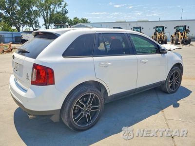 Trzecie zdjęcie samochodu z tyłu: 2013 FORD EDGE SEL VIN:2FMDK3JC4DBA80036 - miniatura