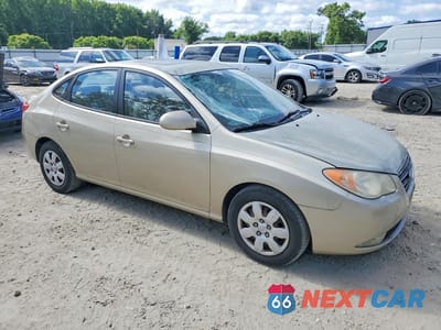 Czwarte zdjęcie samochodu z boku: 2007 HYUNDAI ELANTRA GLS VIN:KMHDU46D37U216155 - miniatura