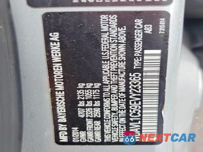 Zdjęcie 12 z 12 samochodu: 2014 BMW X1 XDRIVE28I VIN:WBAVL1C59EVY23365 - miniatura