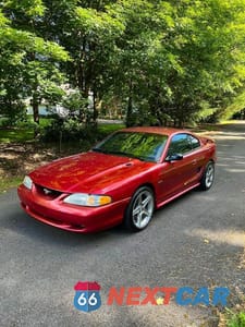 Drugie zdjęcie samochodu z przodu: 1996 FORD MUSTANG GT VIN:1FALP42XXTF190133 - miniatura
