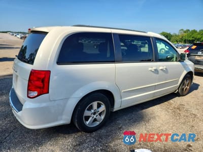 Trzecie zdjęcie samochodu z tyłu: 2012 DODGE GRAND CARAVAN SXT VIN:2C4RDGCG3CR294789 - miniatura