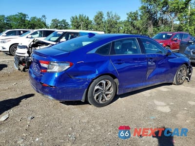 Trzecie zdjęcie samochodu z tyłu: 2018 HONDA ACCORD SPORT VIN:1HGCV1F33JA185213 - miniatura