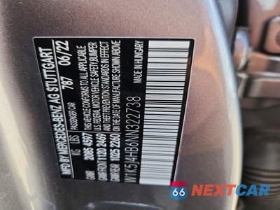 Zdjęcie 13 z 13 samochodu: 2022 MERCEDES-BENZ CLA 250 4MATIC VIN:W1K5J4HB6NN322738 - miniatura