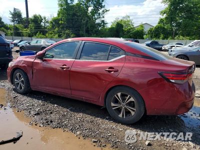 Drugie zdjęcie samochodu z przodu: 2021 NISSAN SENTRA SV VIN:3N1AB8CV9MY252204 - miniatura