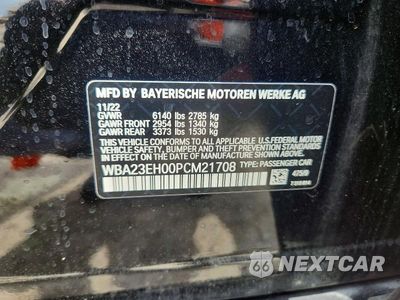 Zdjęcie 13 z 13 samochodu: 2023 BMW 740 I VIN:WBA23EH00PCM21708 - miniatura