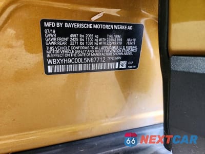 Zdjęcie 14 z 14 samochodu: 2020 BMW X2 SDRIVE28I VIN:WBXYH9C00L5N87712 - miniatura