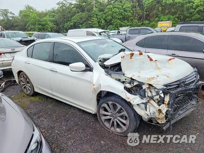 Czwarte zdjęcie samochodu z boku: 2014 HONDA ACCORD SPORT VIN:1HGCR2F59EA149060 - miniatura