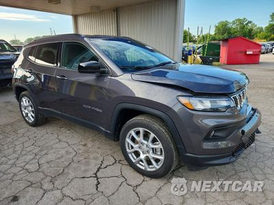 Czwarte zdjęcie samochodu z boku: 2024 JEEP COMPASS LATITUDE LUX VIN:3C4NJDFN7RT145839 - miniatura