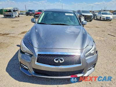 Piąte zdjęcie samochodu w środku: 2015 INFINITI Q50 PREMIUM VIN:JN1BV7AP4FM358172 - miniatura