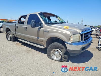 Czwarte zdjęcie samochodu z boku: 2002 FORD F250 SUPER DUTY VIN:1FTNW20F22EC74407 - miniatura