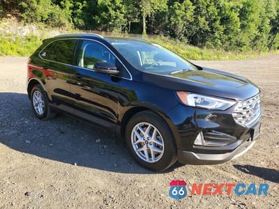 Czwarte zdjęcie samochodu z boku: 2021 FORD EDGE SEL VIN:2FMPK4J98MBA11048 - miniatura
