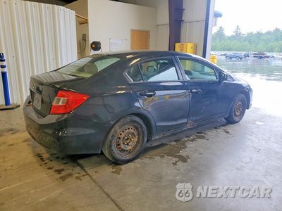 Trzecie zdjęcie samochodu z tyłu: 2012 HONDA CIVIC LX VIN:19XFB2F53CE345909 - miniatura