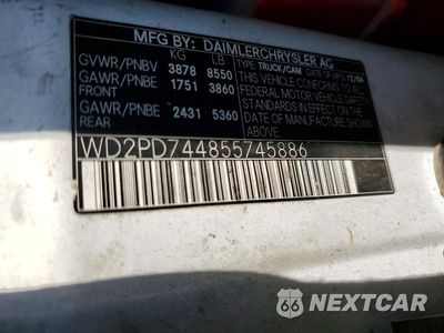Zdjęcie 13 z 13 samochodu: 2005 DODGE SPRINTER 2500 DELIVERY VAN VIN:WD2PD744855745886 - miniatura