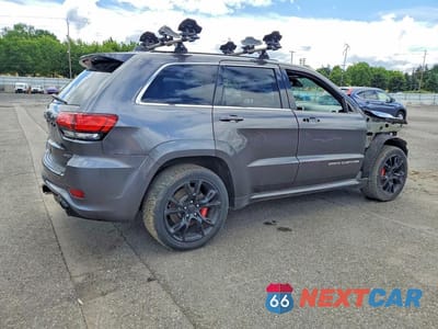 Trzecie zdjęcie samochodu z tyłu: 2014 JEEP GRAND CHEROKEE SRT-8 VIN:1C4RJFDJ6EC446900 - miniatura
