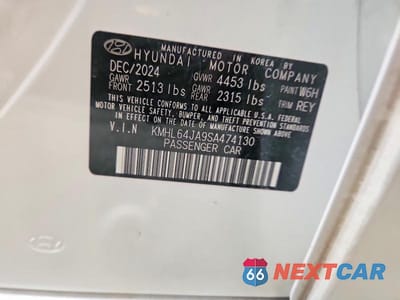 Zdjęcie 13 z 13 samochodu: 2025 HYUNDAI SONATA SEL VIN:KMHL64JA9SA474130 - miniatura